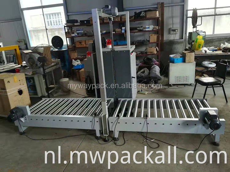 High Performance Volledig automatisch zijafdichtingsmachine/pallet -omslagmachine met hoge kwaliteit